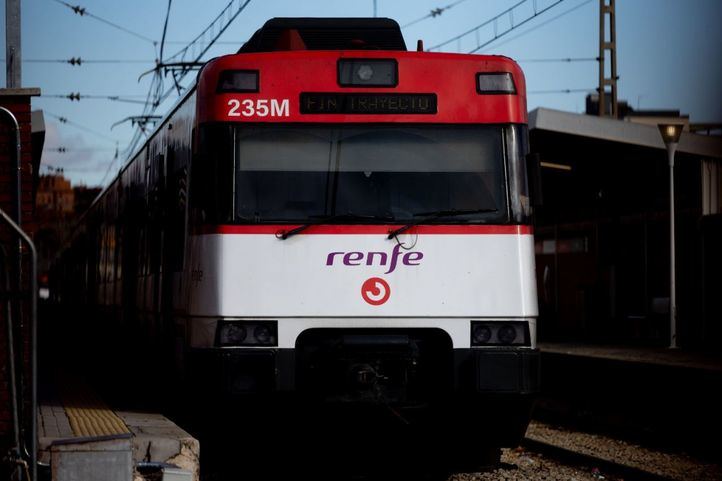 Tren de la red de Cercanías Madrid.