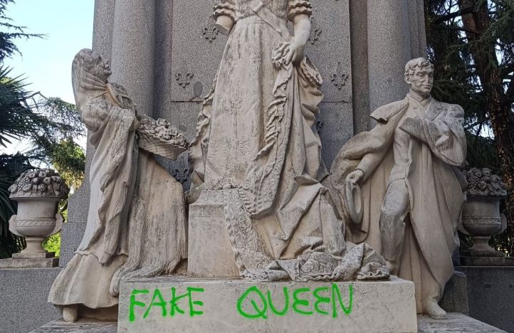 La Chata, vandalizada