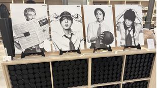 La tienda fugaz de BTS en Madrid abre sus puertas con productos exclusivos y un acceso limitado a 30 minutos