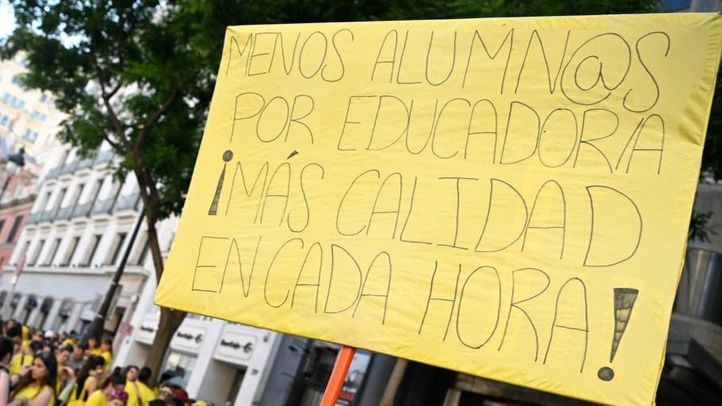El Ministerio de Educación propone bajar a la mitad las ratios de alumnos por aula en Infantil