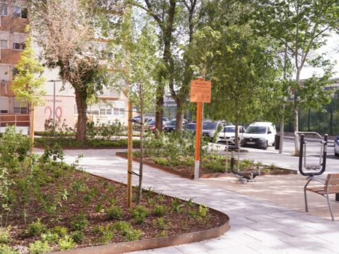 Imagen de archivo del Plan Regenera Madrid en otra zona del distrito de Villaverde