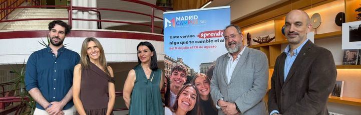Presentación del programa 'Madrid Campus 365'