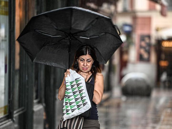 Tormenta en Madrid Centro