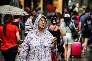 Tormenta en Madrid Centro