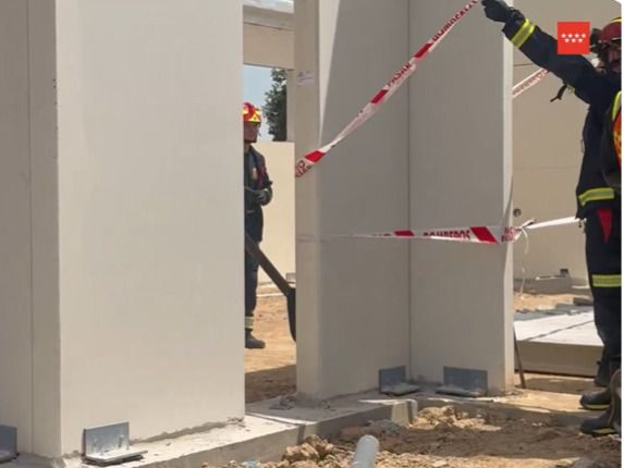 Muere un trabajador y otro resulta herido grave en una obra en San Sebastián de los Reyes