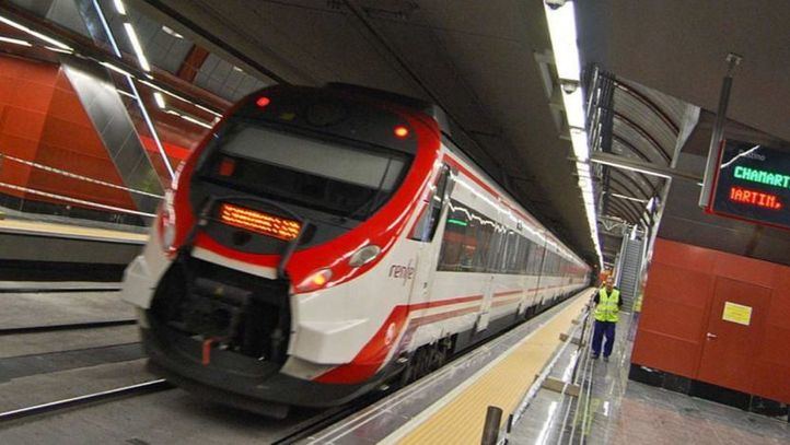 Un tren de Cercanías.