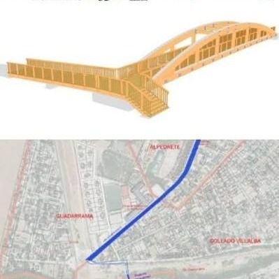 Una nueva pasarela conectará cinco localidades de la Sierra de Guadarrama