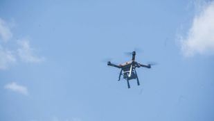 Un dron policial.
