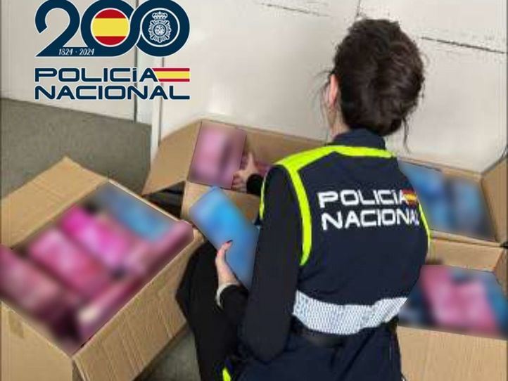 Desarticulada una red de distribución de productos de estética ilegales procedentes de Asia