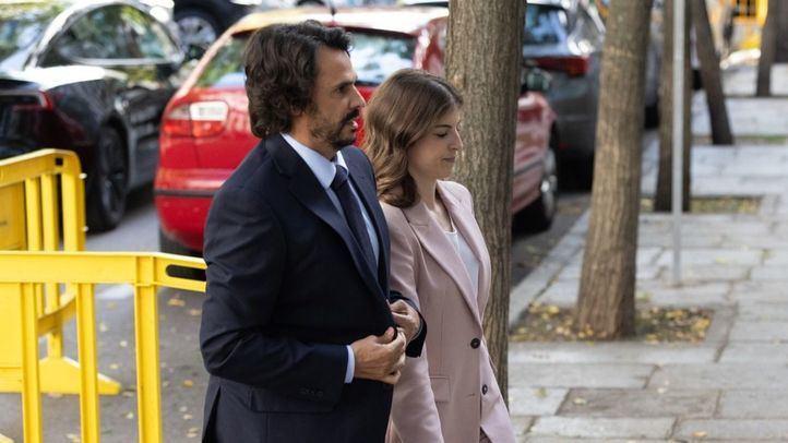 Alberto González Amador llega al Tribunal Supremo a declarar como testigo en el juicio al fiscal general del Estado.