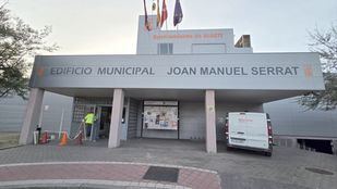 Fachada del edificio municipal de Algete que iba a cambiar su nombre