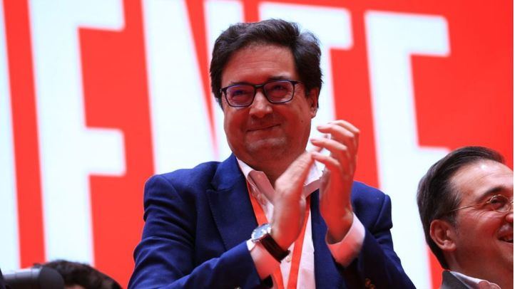 Óscar López presenta su candidatura para seguir liderando al PSOE en la región