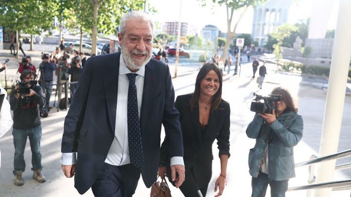 El jefe de Gabinete de Ayuso, Miguel Angel Rodríguez, a su llegada a los Juzgados de Plaza Castilla, a 6 de mayo de 2026