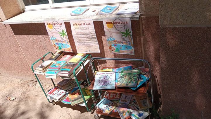 Bibliopiscina en Valdemorillo