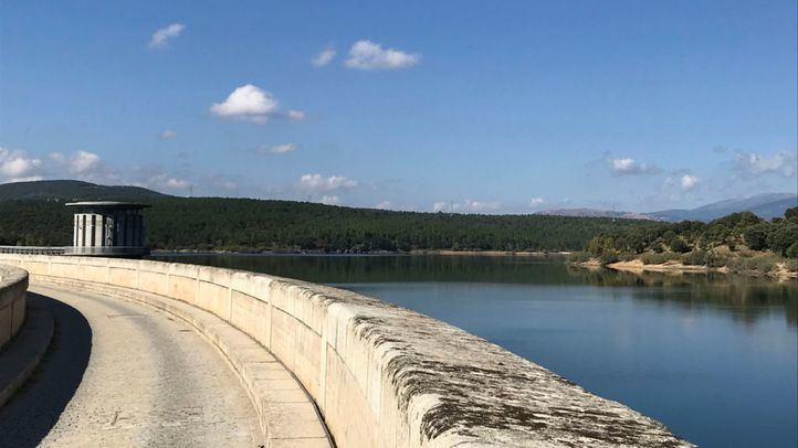 Embalse de Puentes Viejas en Buitrago del Lozoya