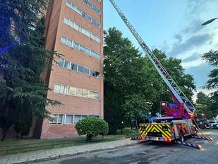 Extinguido un incendio en la Facultad de Derecho de la Complutense
