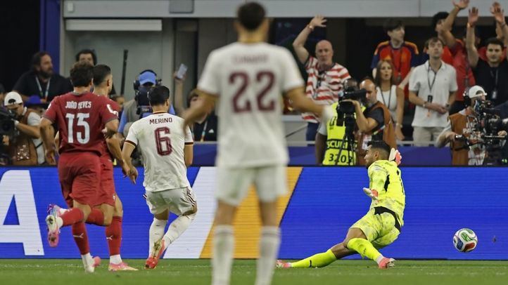 Mikel Merino mete a España en cuartos, donde se enfrentará a Bélgica