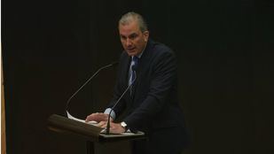 Javier Ortega Smith en el Pleno del Ayuntamiento.