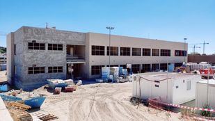 Obras activas en el colegio Héroes del 2 de mayo de Colmenar Viejo