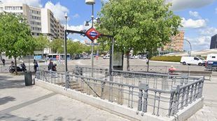 Estación de Metro Plaza de Castilla