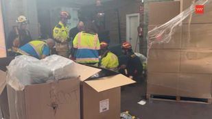 Accidente laboral en una nave de Arganda del Rey