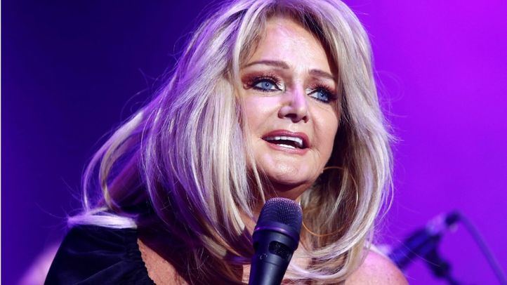 Bonnie Tyler, durante su último concierto en España, en el verano de 2025