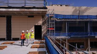 Obras del futuro centro de paliativos pediátricos en San Blas