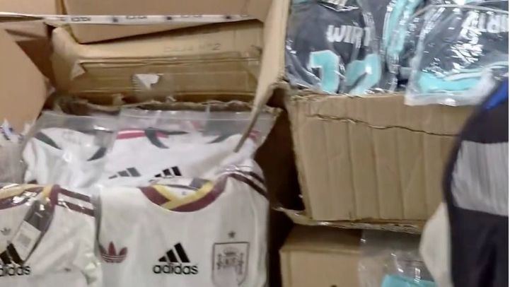 Camisetas falsificadas