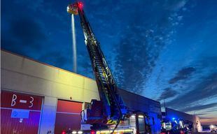Controlado un incendio en el polígono de Ramarga, en Ajalvir