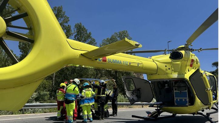 Helicóptero del Summa 112