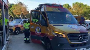 Una vez estabilizado, el hombre fue evacuado en estado grave al Hospital Clínico San Carlos.
