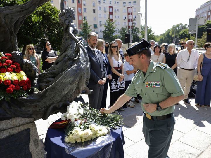 Madrid recuerda a las víctimas del atentado de ETA de la plaza de República Dominicana en su 40 aniversario