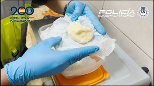 La Policía Nacional y la Municipal de Madrid incauta una nueva droga a base de extracto de cannabis llamada WAX