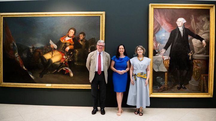 La Academia de San Fernando acoge el retrato de George Washington en el 250º aniversario de la independencia de EE.UU.