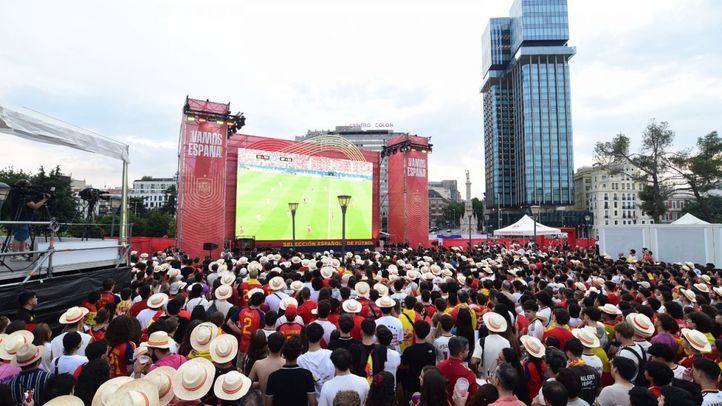 Pantalla gigante para ver el Mundial
