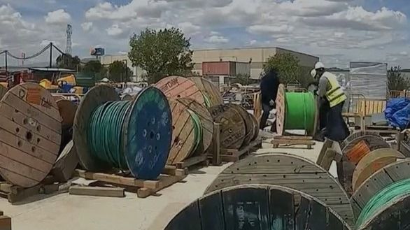 Seis detenidos por robar cobre y material de obra de un centro de datos en San Agustín del Guadalix