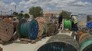 Seis detenidos por robar cobre y material de obra de un centro de datos en San Agustín del Guadalix