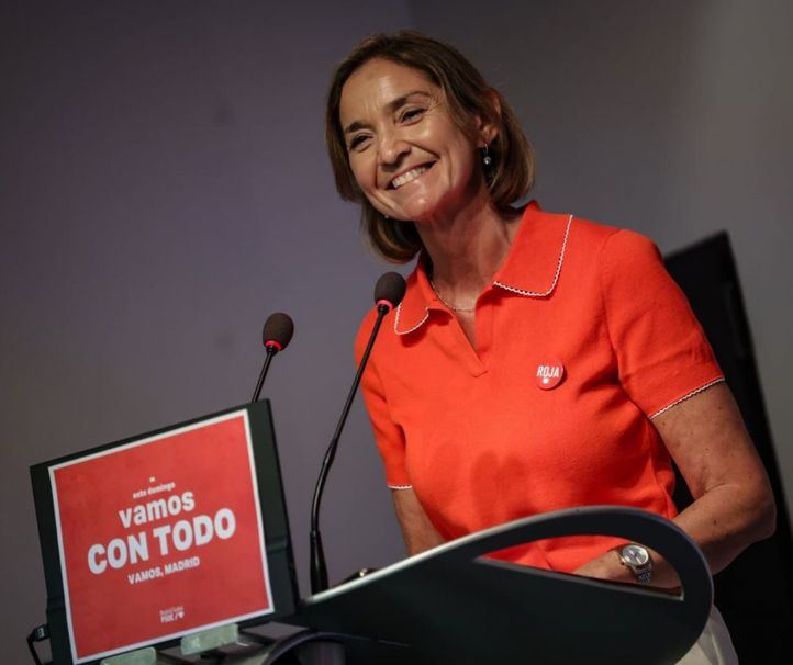 Reyes Maroto gana las primarias y repetirá como candidata del PSOE a la Alcaldía de Madrid