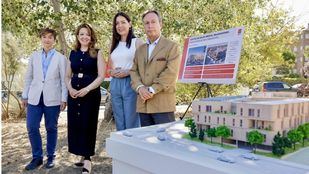 Mercedes Navío, Fátima Matute, Mª Dolores Moreno y Julio García.