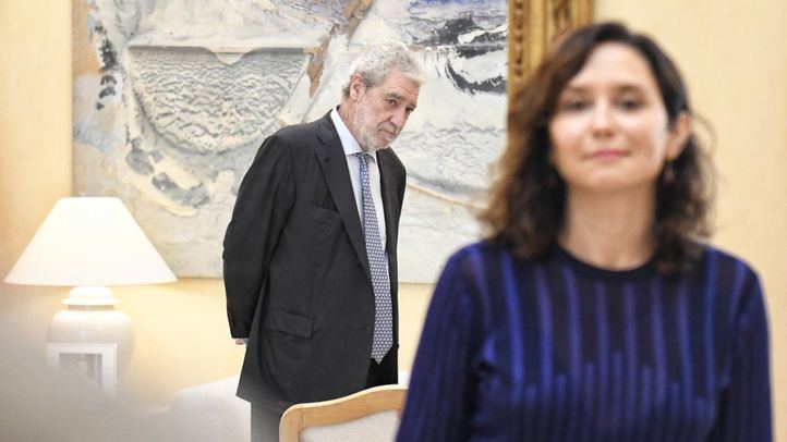 Isabel Díaz Ayuso y Miguel Ángel Rodríguez.