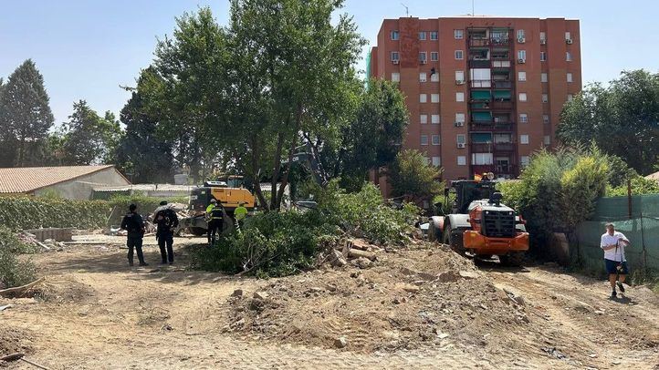 Rivas utilizará como parking disuasorio la parcela recuperada en la Cañada donde se vendía droga