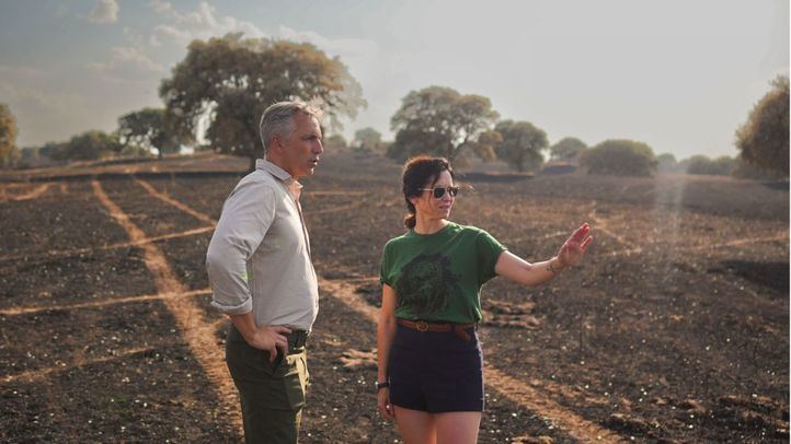 La presidenta de la Comunidad de Madrid, Isabel Díaz Ayuso, y el consejero Carlos Novillo