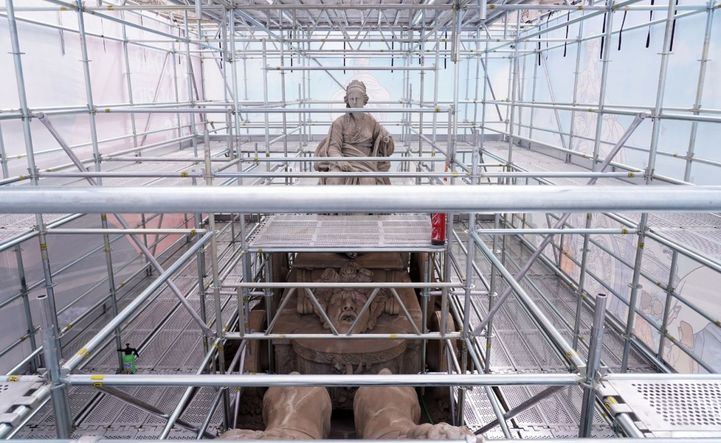 Madrid ofrece visitas guiadas gratuitas a la restauración de la Fuente de Cibeles