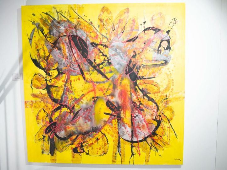 'Memoria del color' reúne en Hortaleza cinco décadas del arte abstracto creado por Ovejero