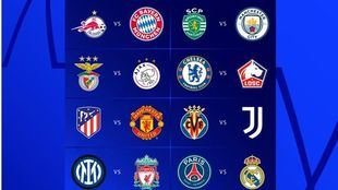 Así quedan los cruces de octavos tras la repetición del sorteo