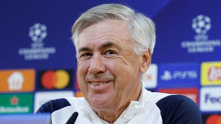 El entrenador del Real Madrid, Carlo Ancelotti