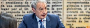 José Luis Rodríguez Zapatero, en el Senado