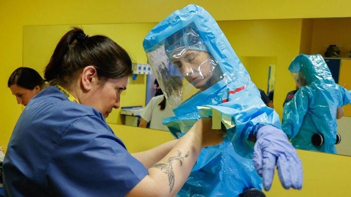 Unidad preparada para virus en el Hospital Gómez Ulla