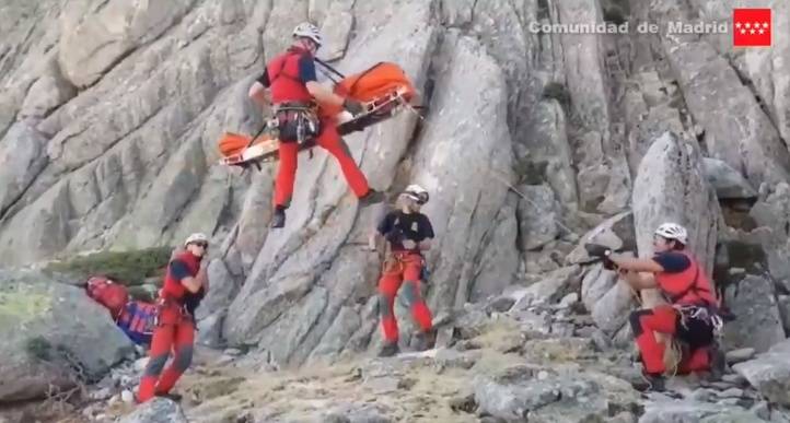 El GERA rescata a una mujer en La Pedriza