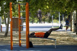 Renovación del parque Galiana en Usera.